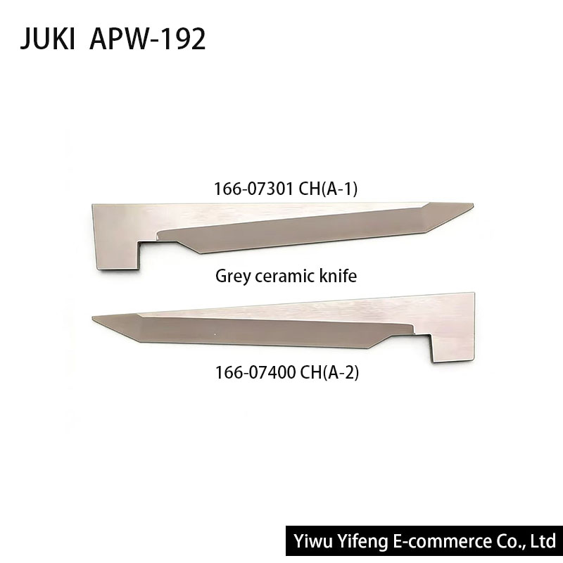 Industrial Textile Sewing Machine - 166-07301 166-07400 Grey Ceramic Knife For