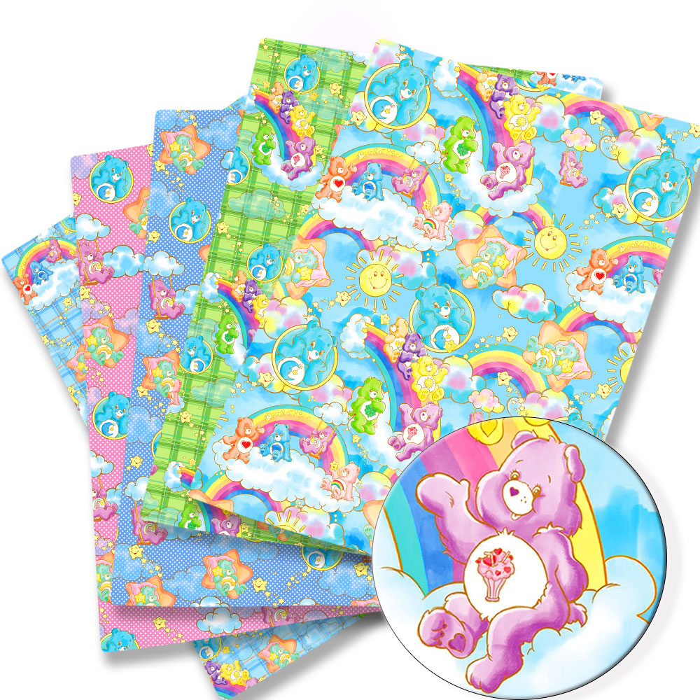 Sewing Production - 140x50CM Cartoon fabric DIY Care bears