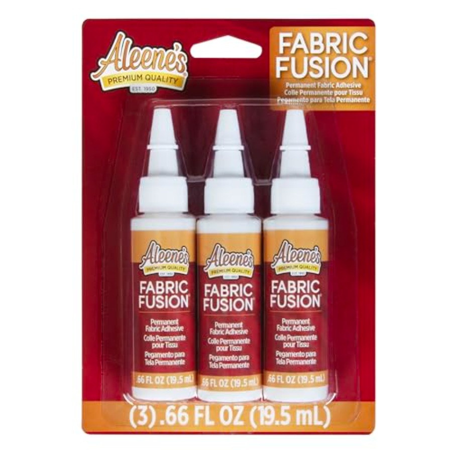 Fabric Glue Bond - Fabric Fusion Glue.66 oz 3-Pack, Permanent