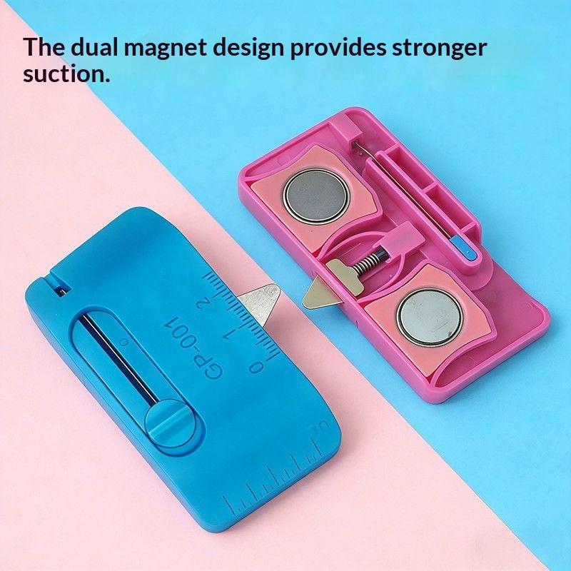 Seam Ripper Tool - Adjustable Magnetic Sewing Track Built-In Seam