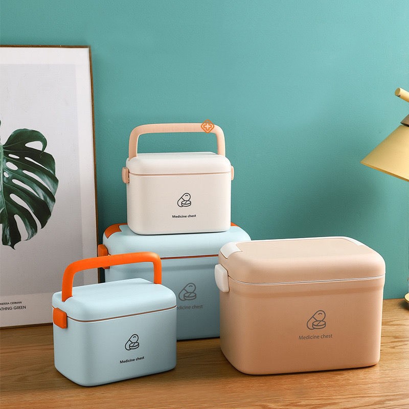 Bobbin Organizer Box - Portable Plastic Medicine Box First Aid