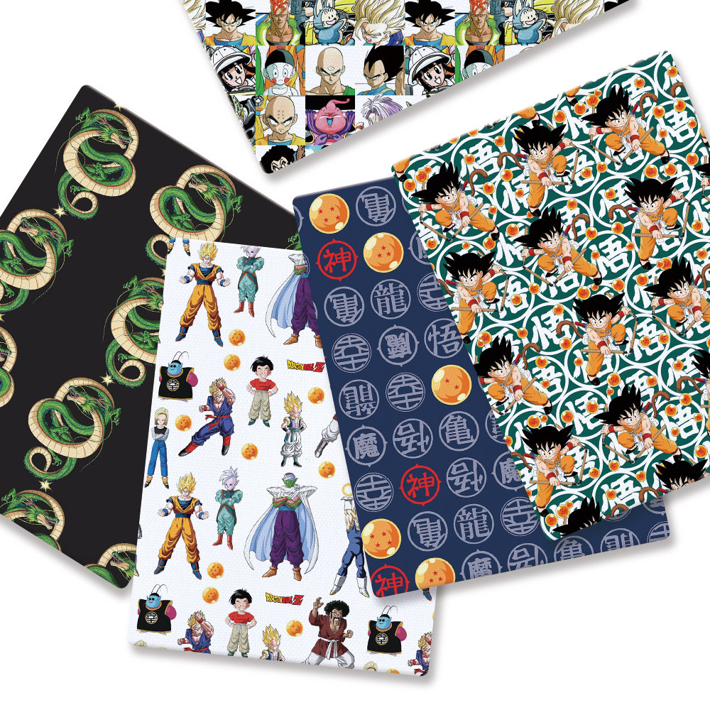Sewing Production - dragon ball Anime peripherals Fabric 140*50cm
