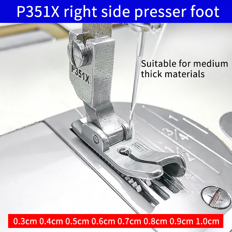 Industrial Textile Sewing Machine - Industrial flat sewing machine right blocking