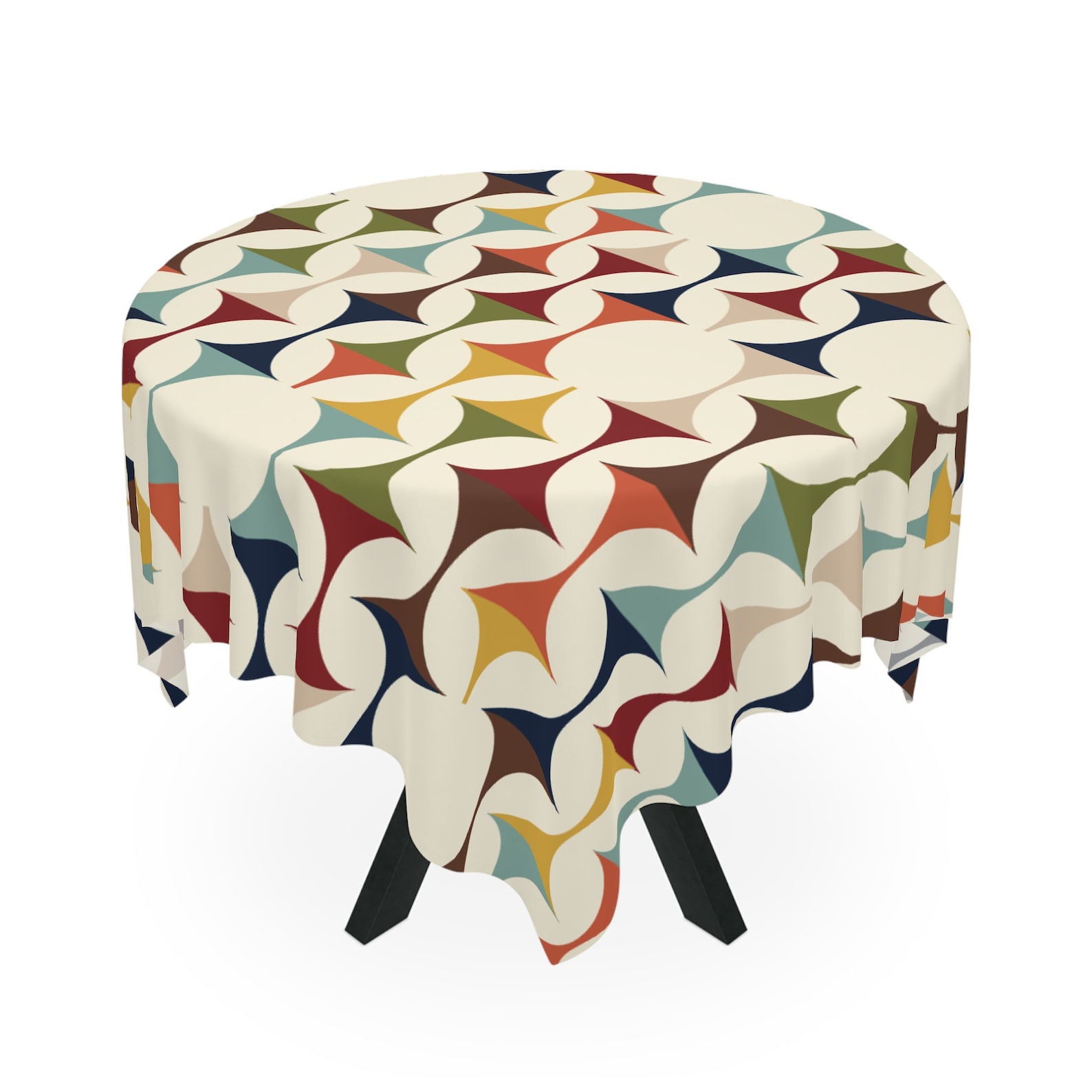 Century Textile & Sewing Supply Reviews - Mid Century Modern Retro Geometric Square