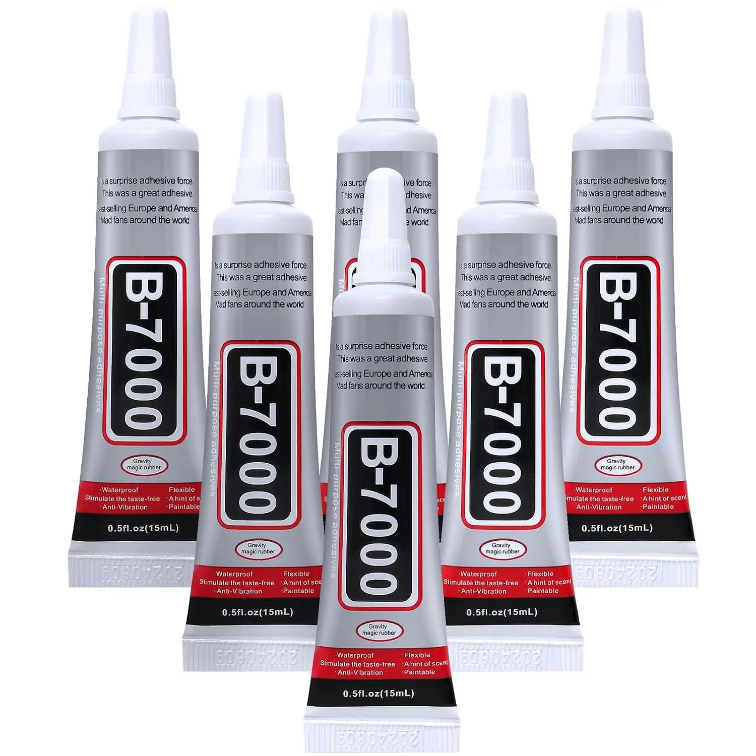 Fabric Glue Bond - ICUTE-FITTDYHE 6PCS Jewelry Glue - 15ML/0.5fl