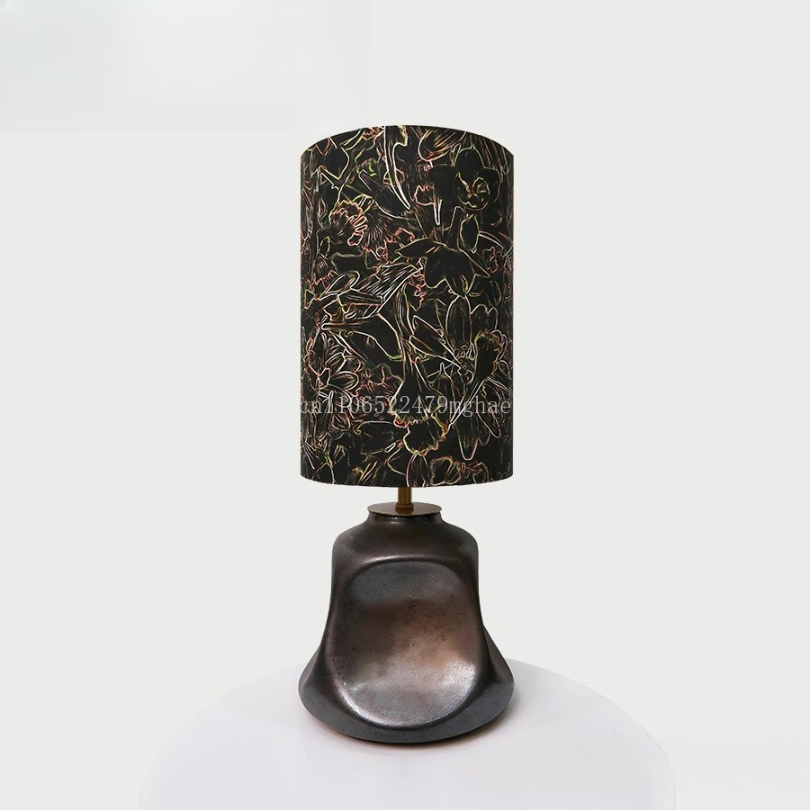 Century Textile & Sewing Supply Reviews - Gilded Liberty Fabric Table Lamp:UK Imported
