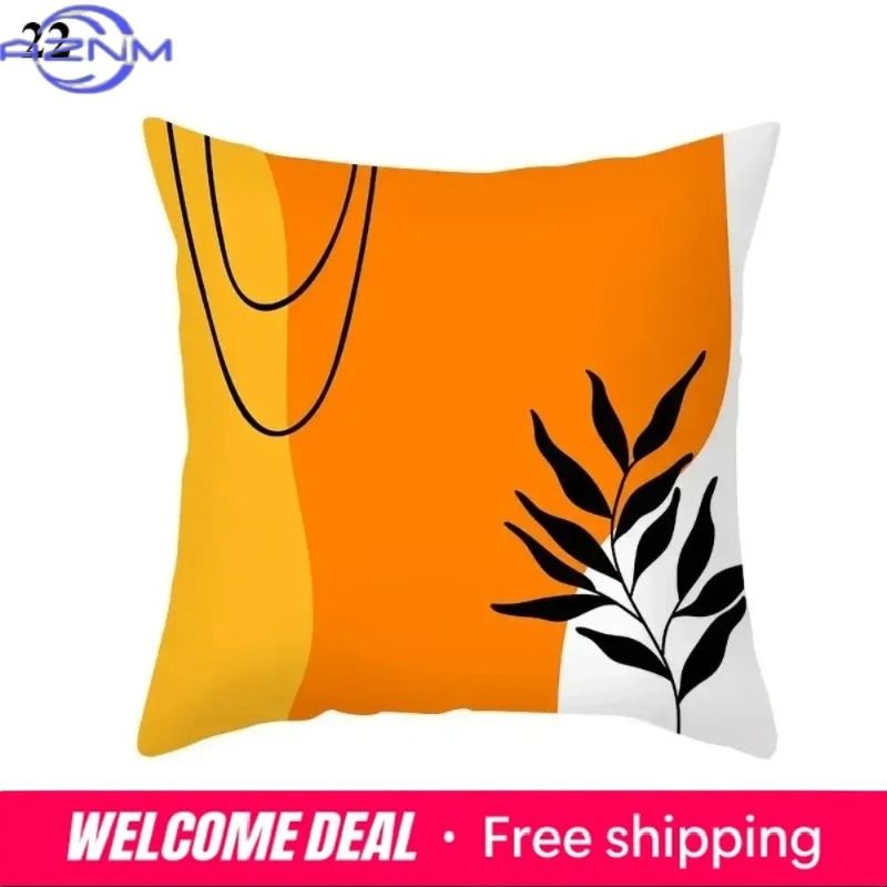 Boho Orange Abstract Cushion C - огляд і ціна Century Textile & Sewing Supply Reviews