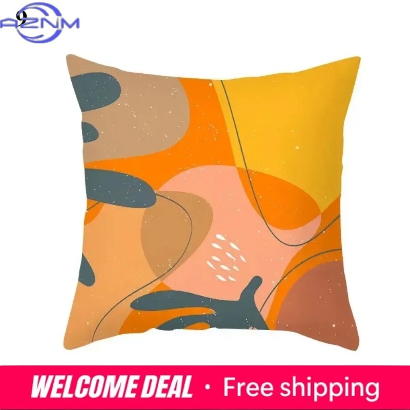 Boho Orange Abstract Cushion C - огляд і ціна Century Textile & Sewing Supply Reviews