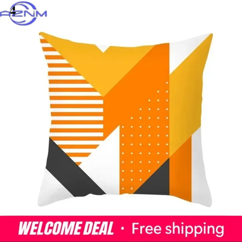 Boho Orange Abstract Cushion C - огляд і ціна Century Textile & Sewing Supply Reviews