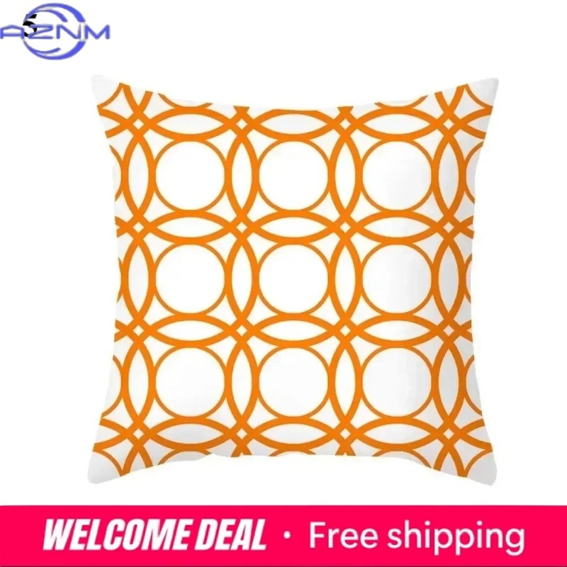 Boho Orange Abstract Cushion C - огляд і ціна Century Textile & Sewing Supply Reviews
