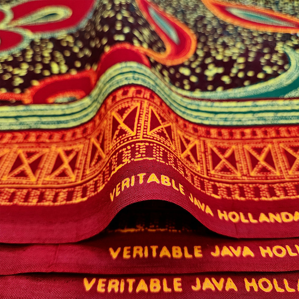 New super java wax print fabri - огляд і ціна Sewing Indonesia