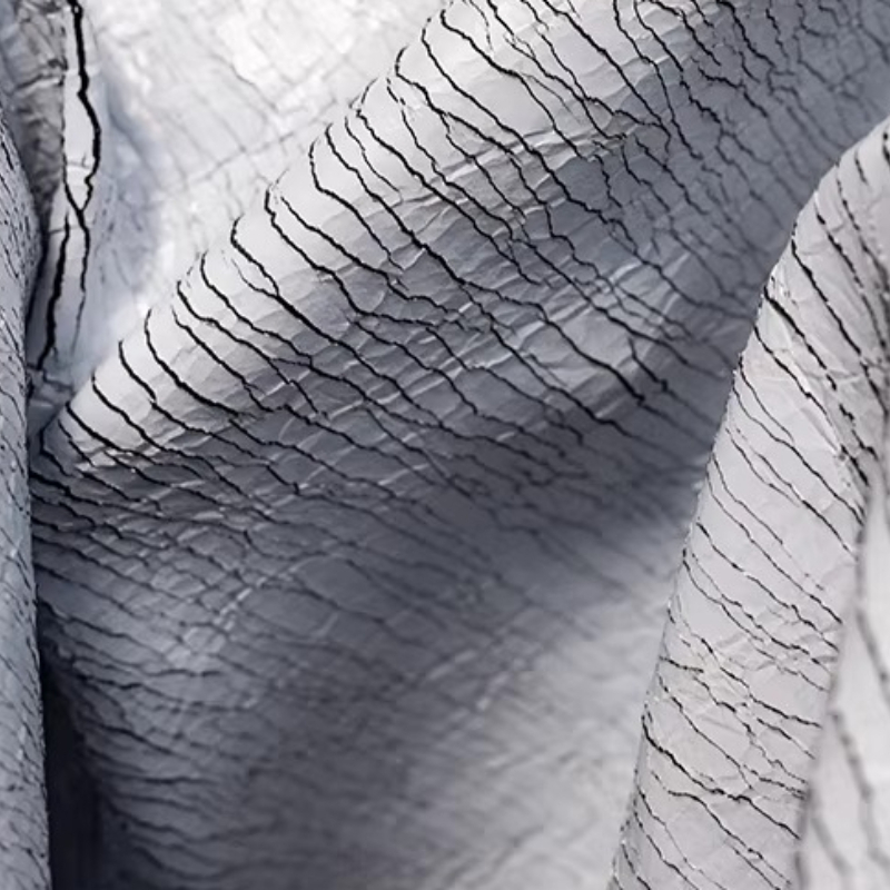 Grey Retro Cracked Leather Tex - огляд і ціна Is Sewing Textile Art