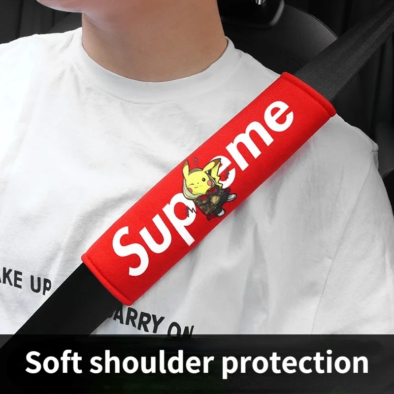 Pokemon Car Seat Belt Shoulder - огляд і ціна Shoulder Pad Set In
