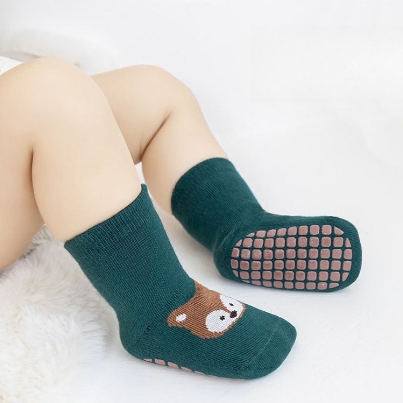 Baby Anti Slip Floor Socks Cot - огляд і ціна Gripper Foot Walking