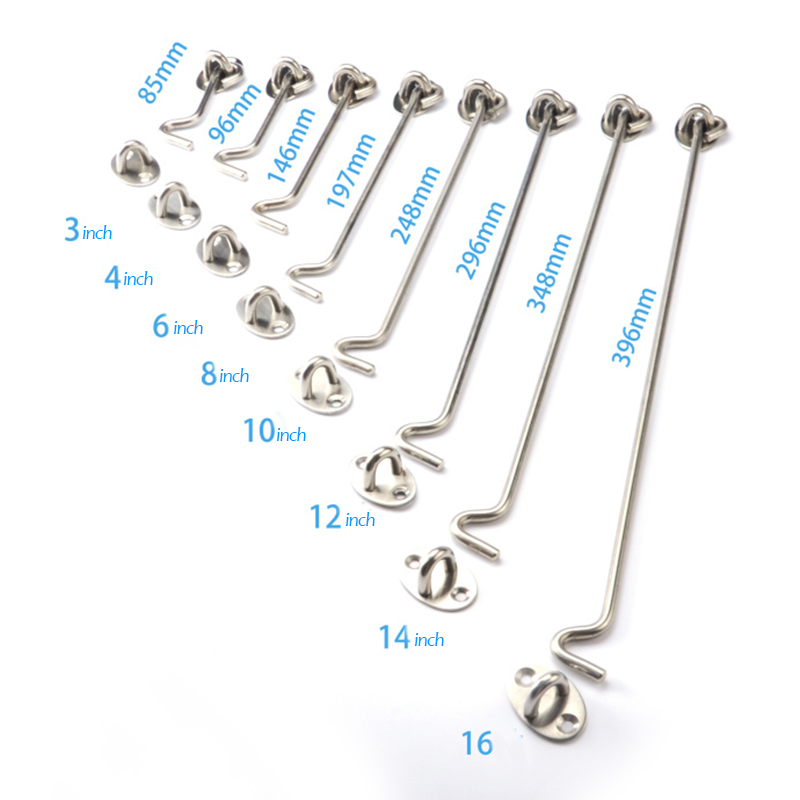 2Pcs Old style Window Brace Wi - огляд і ціна Hook Eye Fastener
