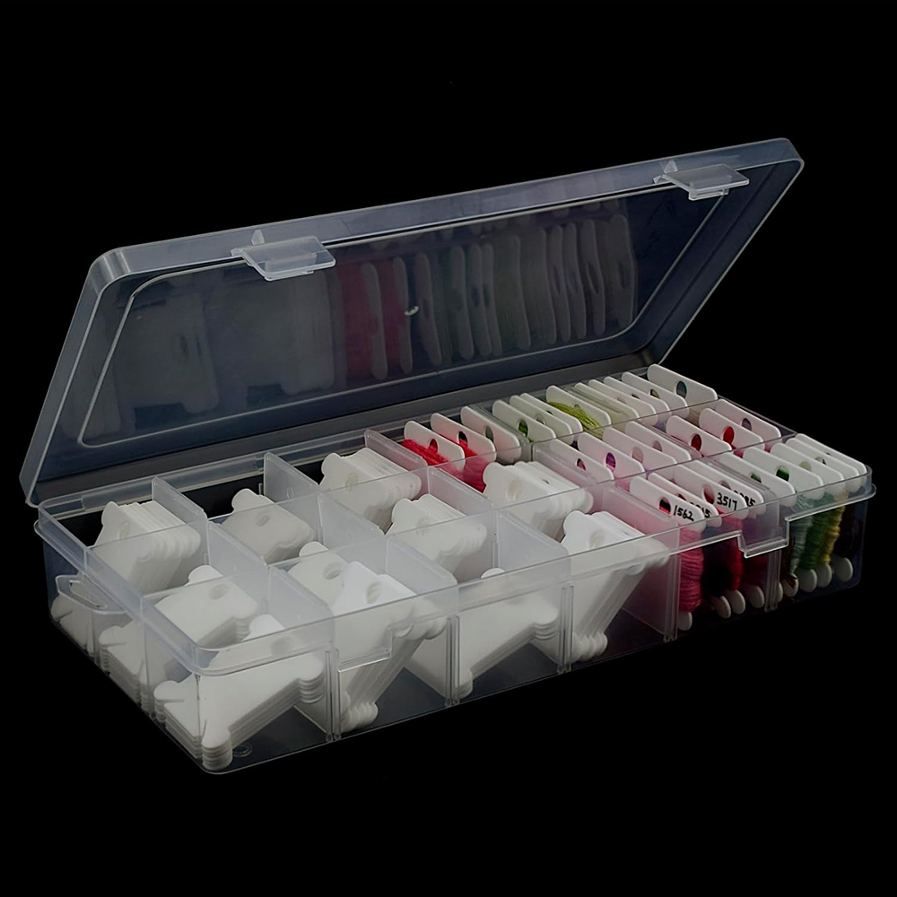 Embroidery Floss Organizer 18  - огляд і ціна Bobbin Organizer Box