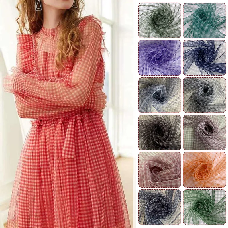 90x150cm Check Mesh Fabric Tra - огляд і ціна Is Sewing A Textile Craft