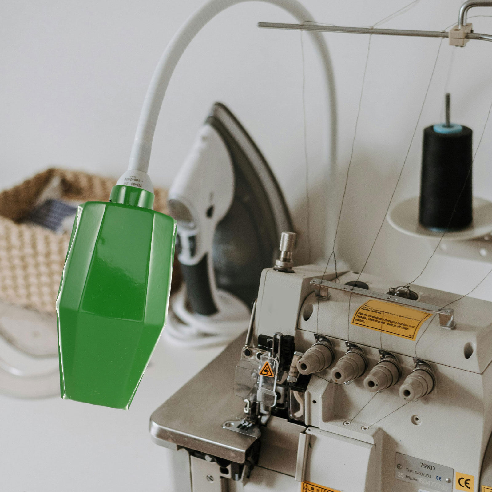 Machine Tool Lamp Shade Green  - огляд і ціна Sewing Factory