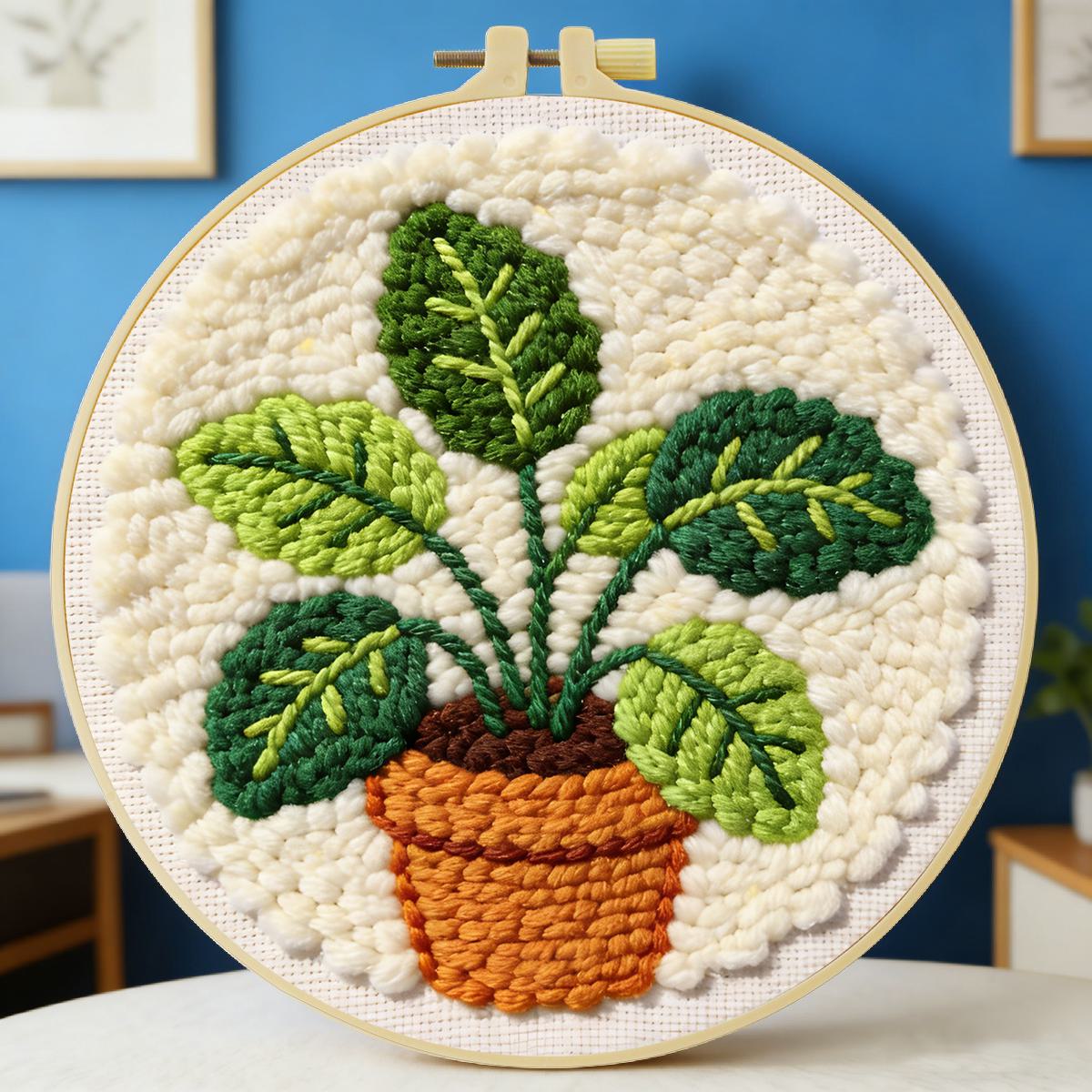 20X20CM/7.87inch Leaves Punch  - огляд і ціна Is Sewing Textile Art
