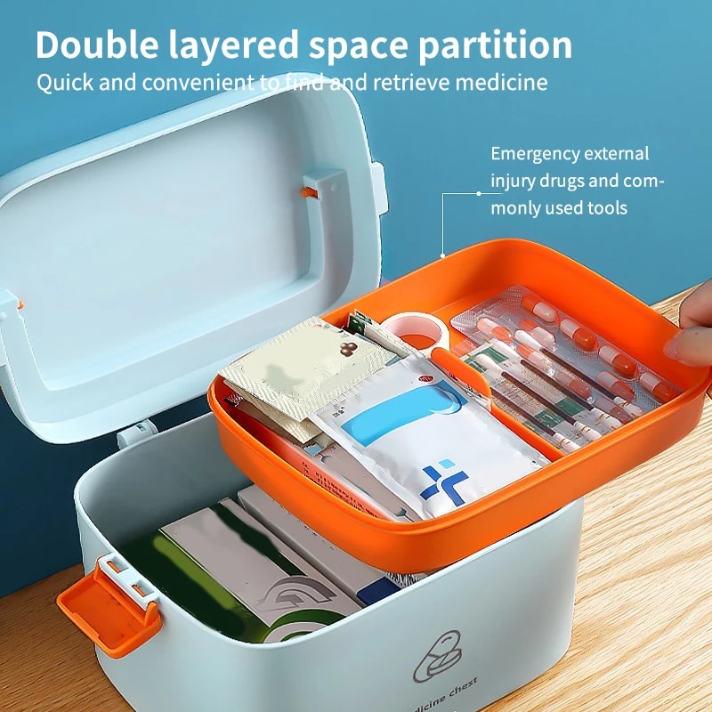 Portable Plastic Medicine Box  - огляд і ціна Bobbin Organizer Box