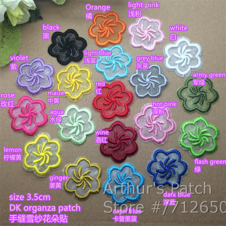 New Arrival 10 Pcs Flower Embr - огляд і ціна Sewing Id