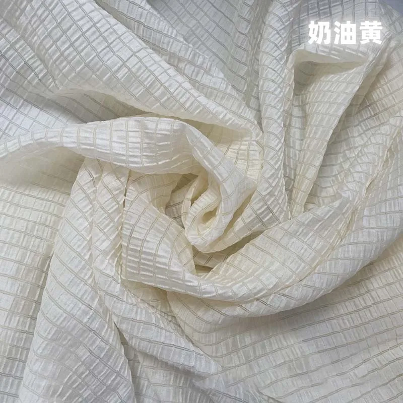 Cream Yellow Checkered Fabric  - огляд і ціна Is Sewing A Textile Craft