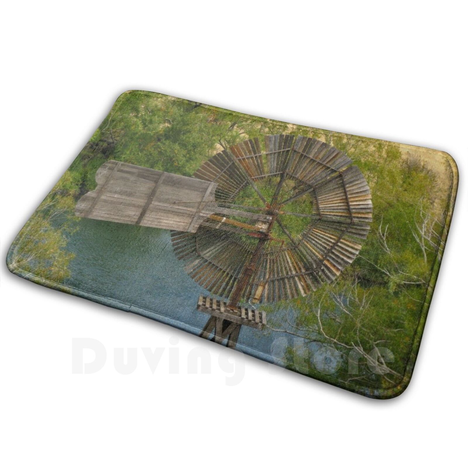 Wooden Windmill Carpet Mat Rug - огляд і ціна Century Textile & Sewing Supply Reviews