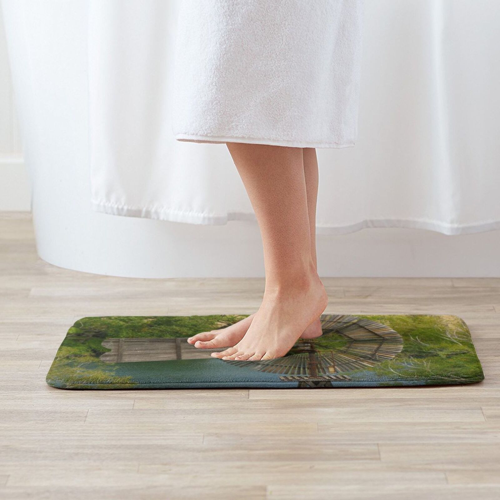 Wooden Windmill Carpet Mat Rug - огляд і ціна Century Textile & Sewing Supply Reviews