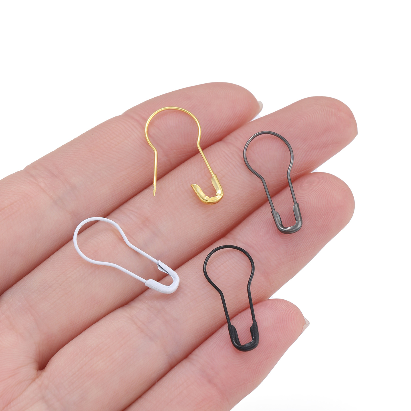 100Pcs/Lot Metal Gourd Safety  - огляд і ціна Sewing Production