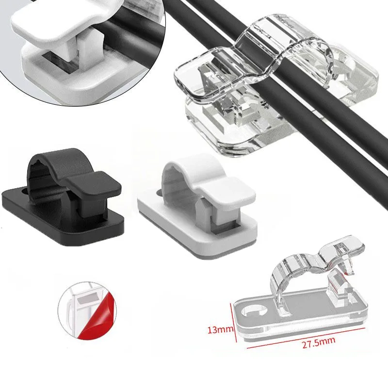 10/50PCS Cable Organizer Clips - огляд і ціна Bobbin Organizer Box