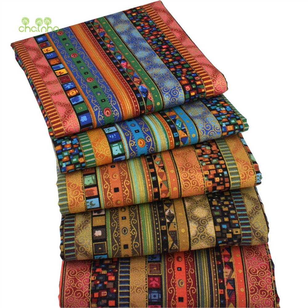 Chainho,Print Cotton Linen Fab - огляд і ціна Sewing Geotextile Fabric