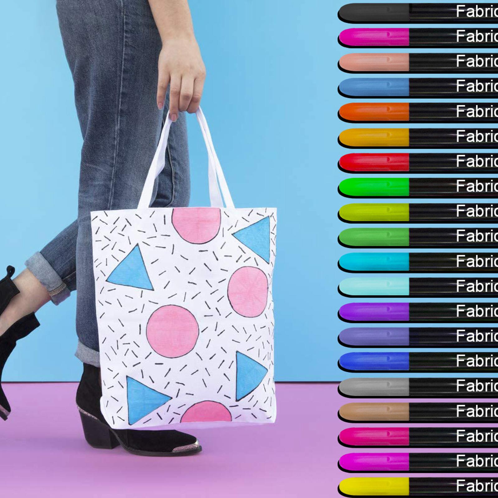Colorful Fabric Markers Pens P - огляд і ціна Is Sewing Textile Art