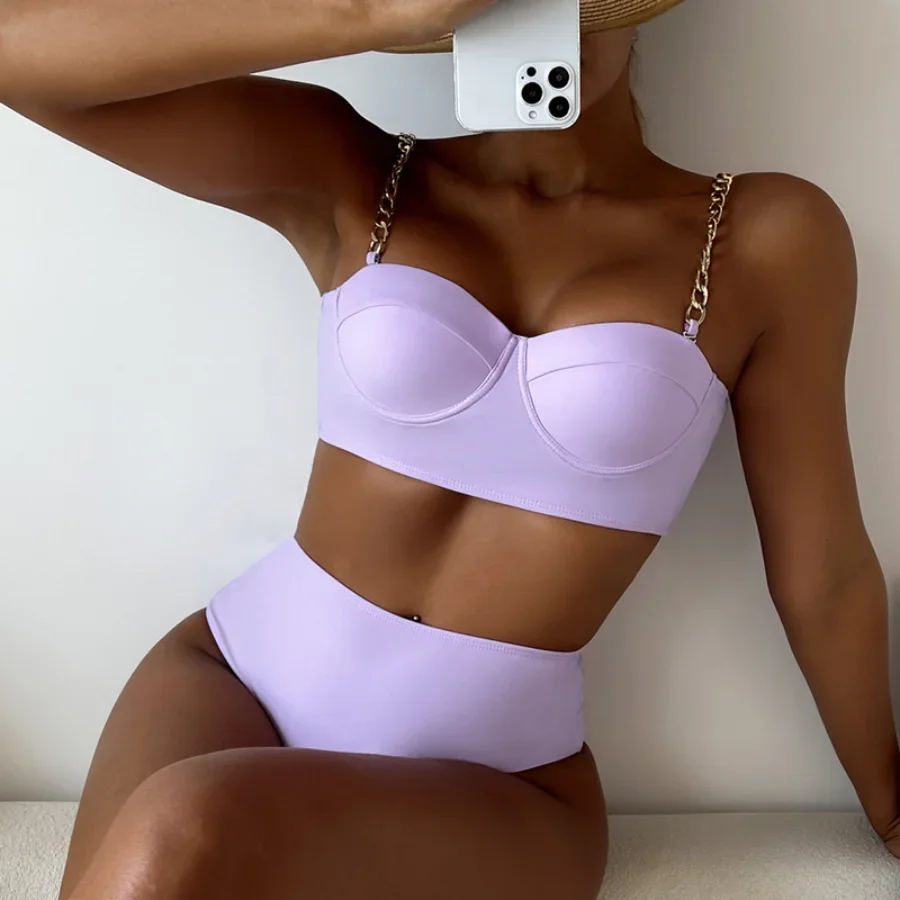 2026 Women's Summer Two-Piece  - огляд і ціна Shoulder Pad Set In