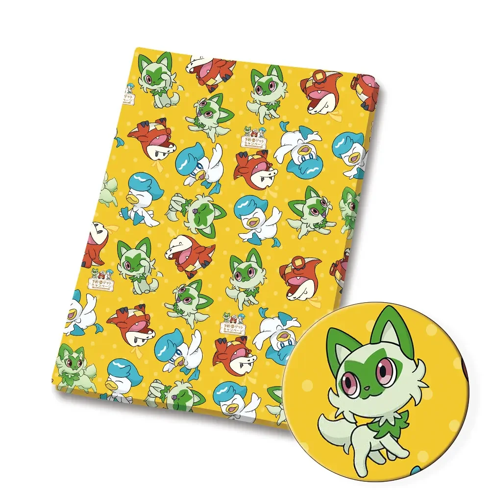 Pokemon Cartoon Fabric140*50cm - огляд і ціна Sewing Production
