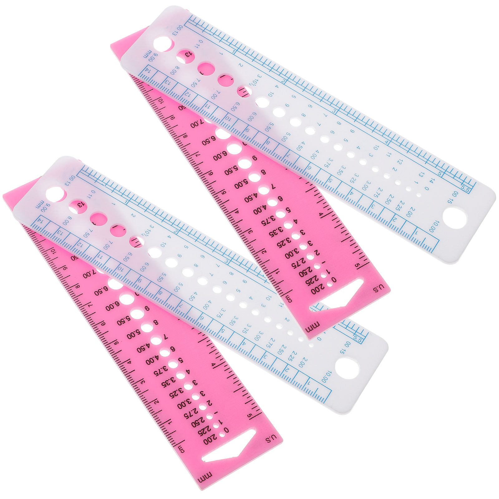 4Pcs Sweater Needle Ruler Plas - огляд і ціна Sewing Gauge Ruler