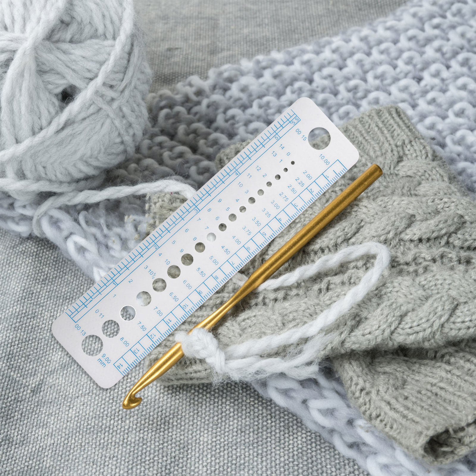 4Pcs Sweater Needle Ruler Plas - огляд і ціна Sewing Gauge Ruler