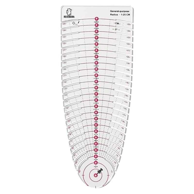 39BB Clear Scale Acrylic Measu - огляд і ціна Is Sewing Textile Art