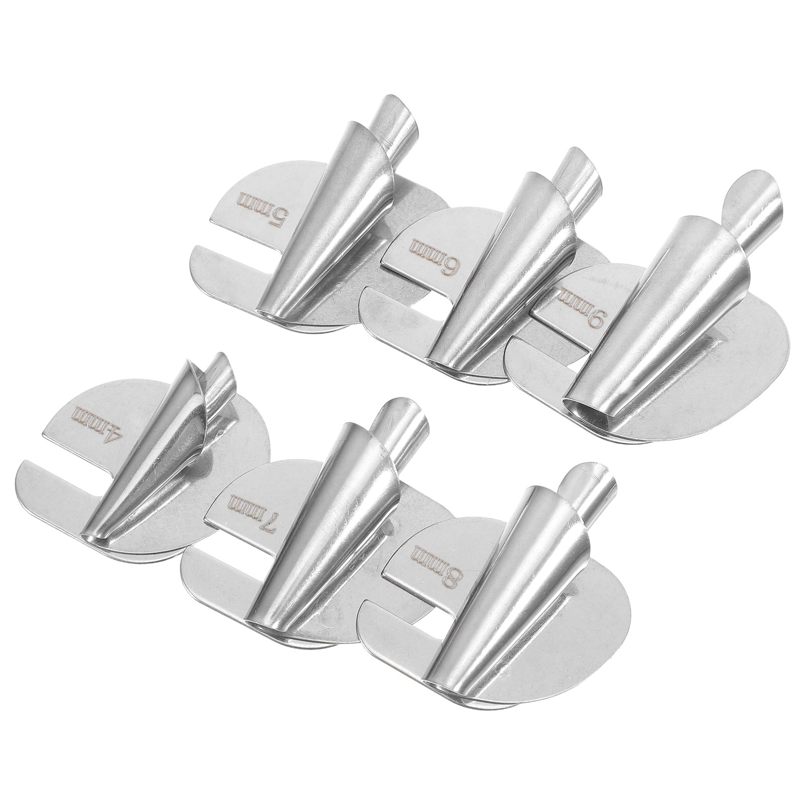 6Pcs Universal Spiral Rolled H - огляд і ціна Rolled Hem Foot