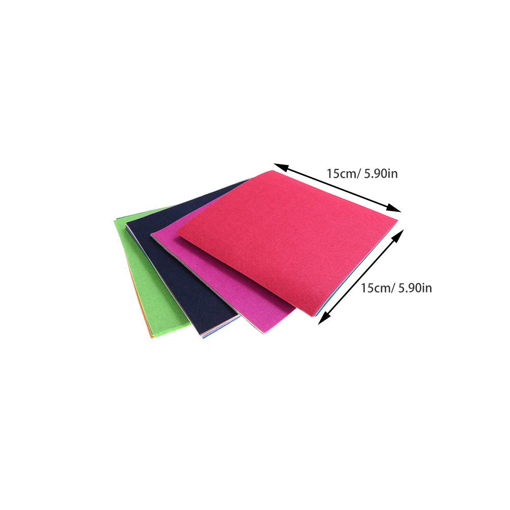 40Pcs Vibrant Nonwoven Fabric  - огляд і ціна Is Sewing Textile Art