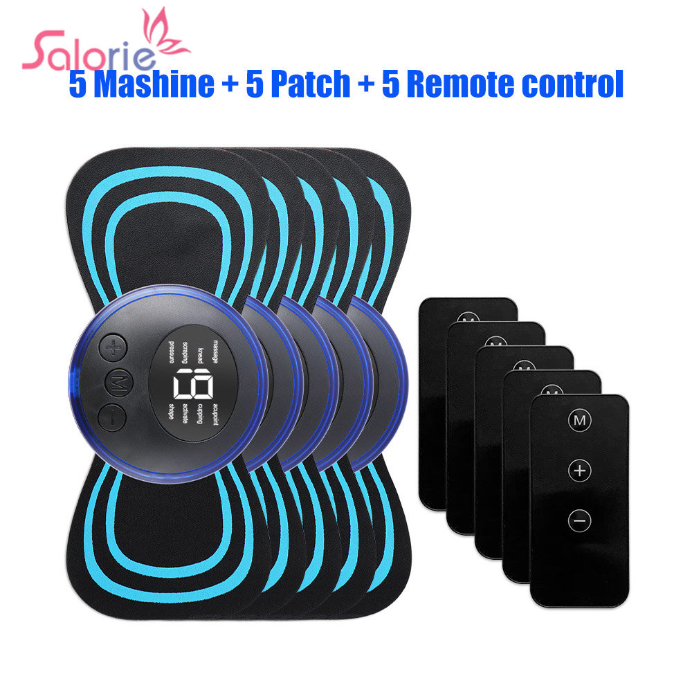 5pcs set Neck Back Massager St - огляд і ціна Shoulder Pad Set In