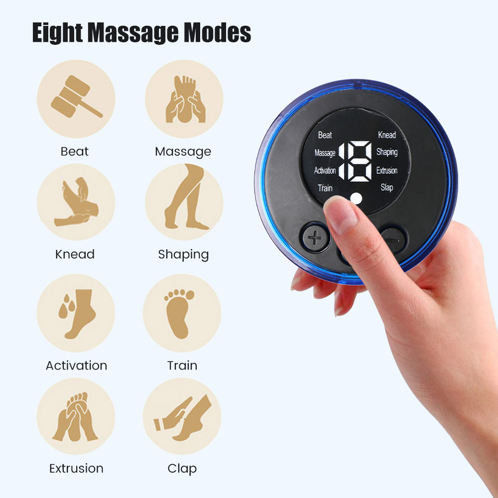 5pcs set Neck Back Massager St - огляд і ціна Shoulder Pad Set In