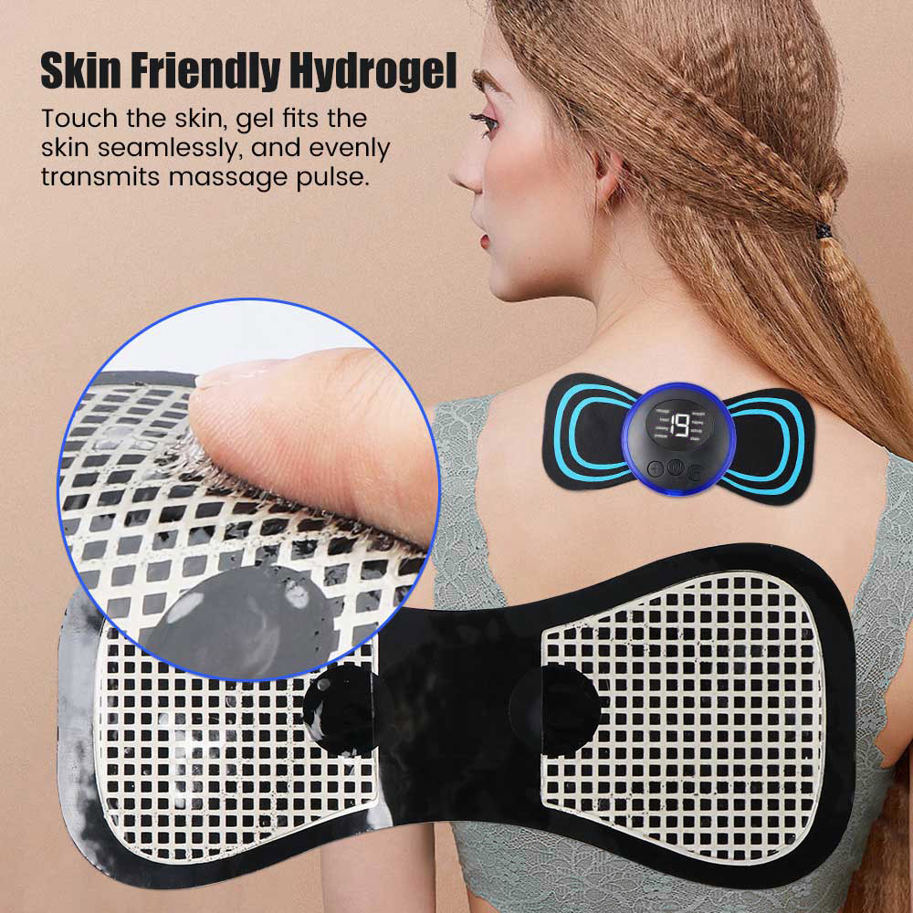 5pcs set Neck Back Massager St - огляд і ціна Shoulder Pad Set In