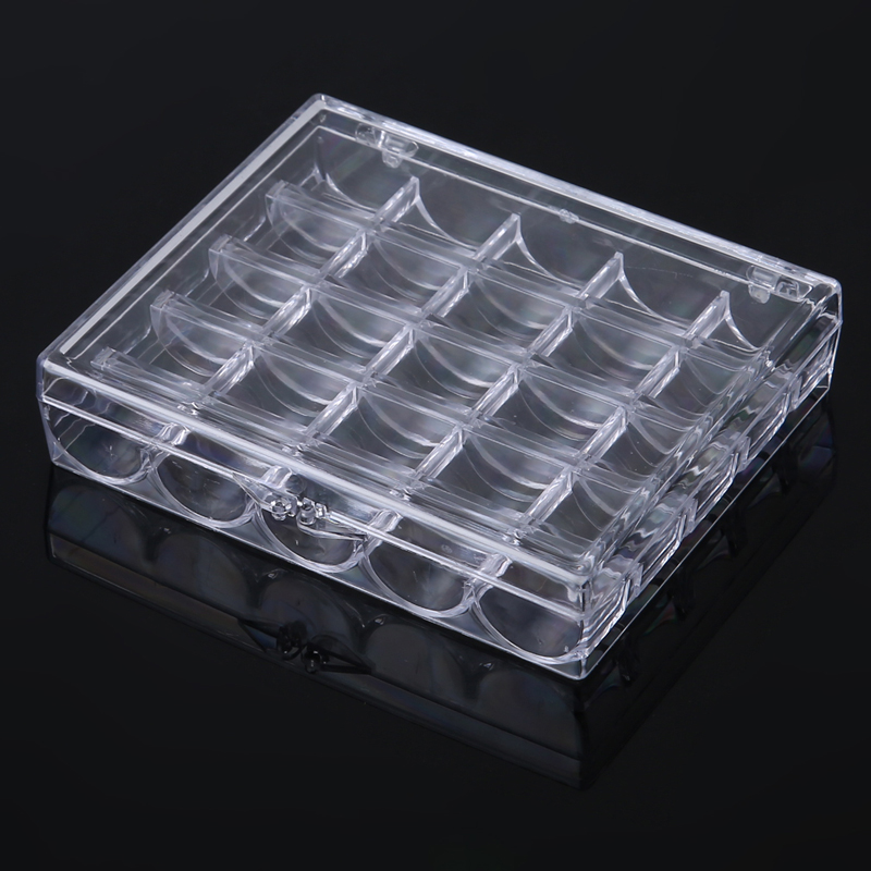 1pc 25 Spools Empty Bobbins St - огляд і ціна Bobbin Organizer Box