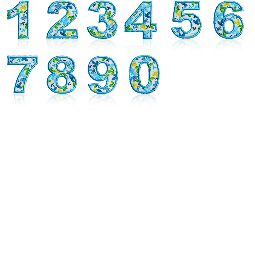 10 Pcs Blue Color Number Alpha - огляд і ціна Sewing Id
