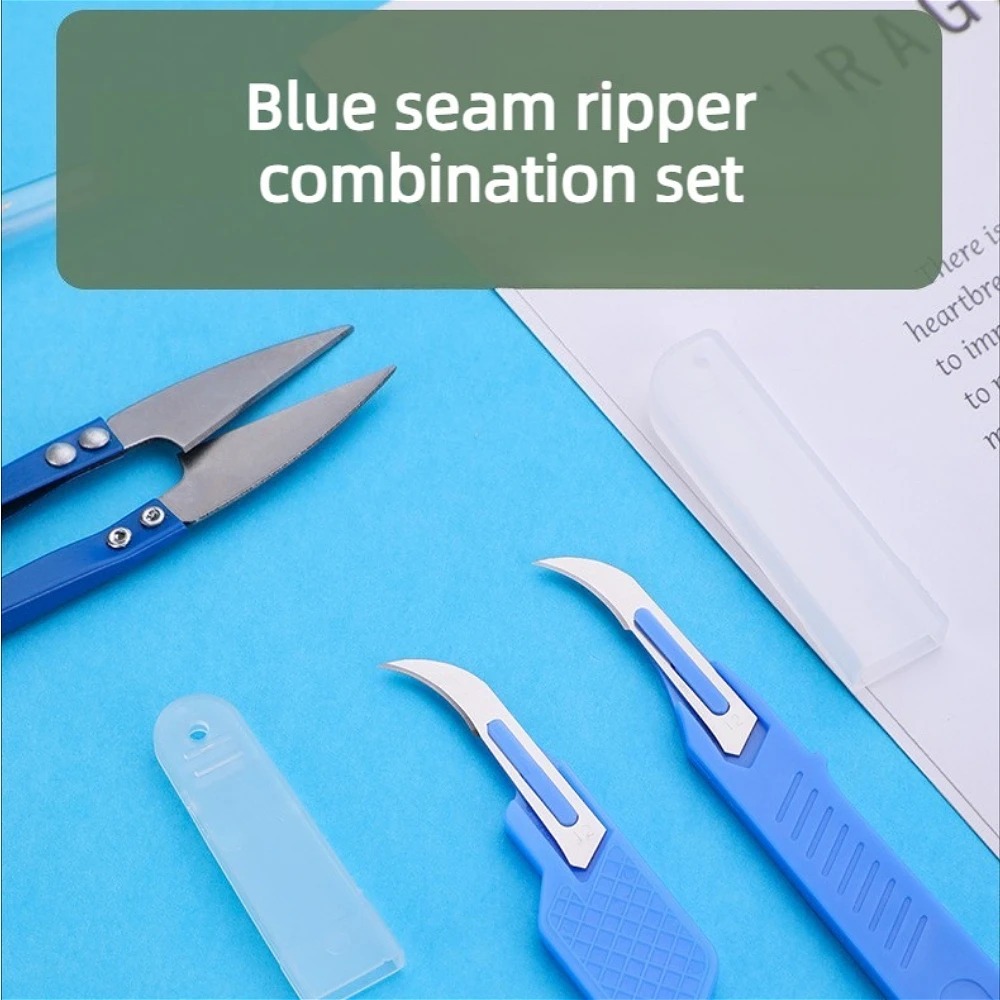 Blue Sewing Kit 5Pcs Thread Ri - огляд і ціна Seam Ripper Tool
