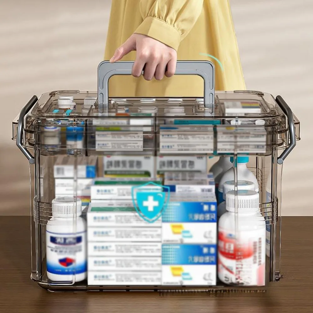 Transparent Plastic First Aid  - огляд і ціна Bobbin Organizer Box