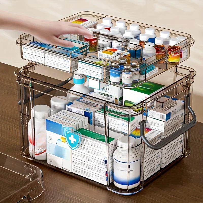 Transparent Plastic First Aid  - огляд і ціна Bobbin Organizer Box