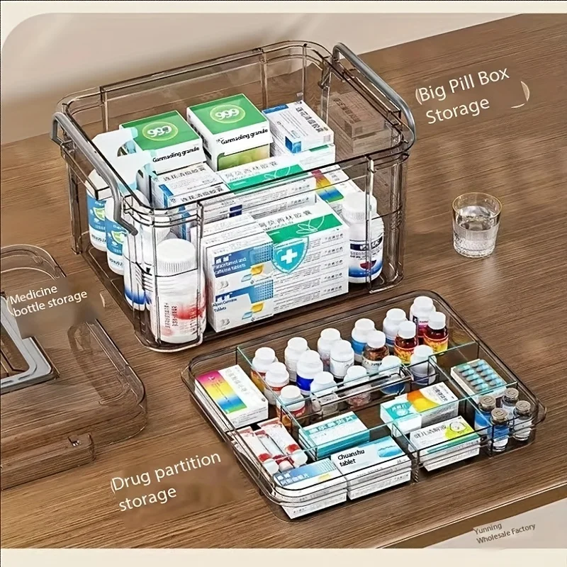 Transparent Plastic First Aid  - огляд і ціна Bobbin Organizer Box