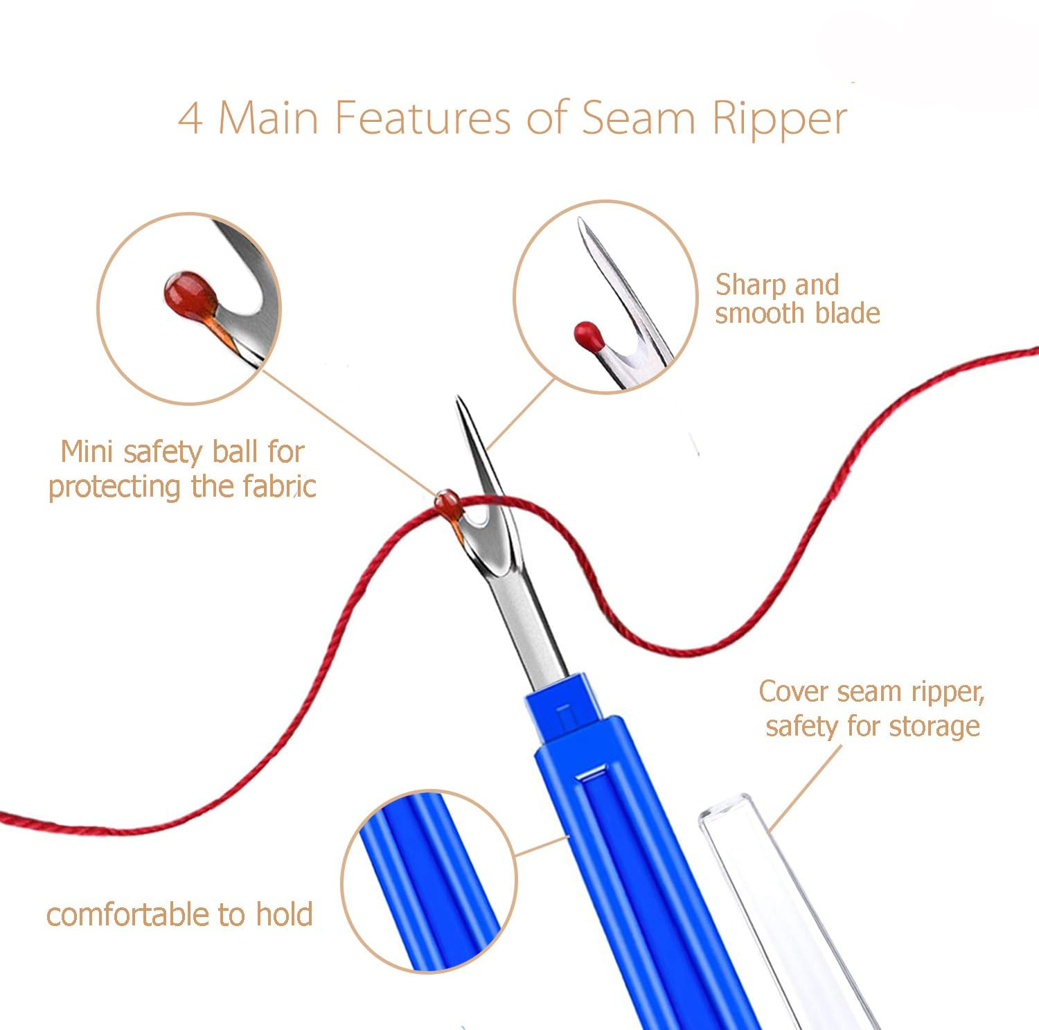 Sewing Seam Ripper Kit  Sewing - огляд і ціна Seam Ripper Tool
