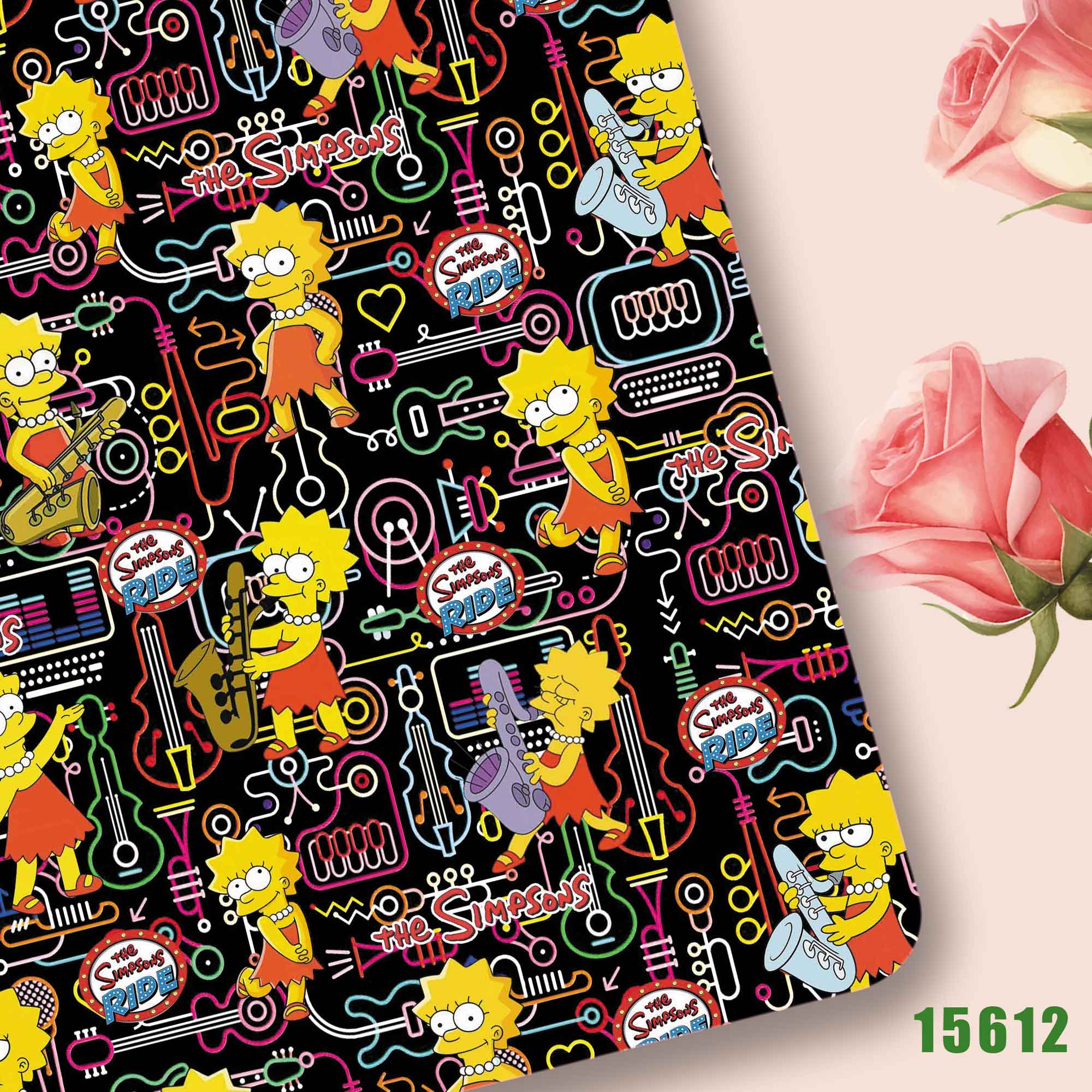 Cartoon THE SIMPSONS Polyester - огляд і ціна Sewing Production